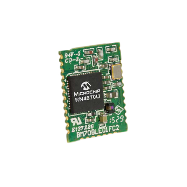 RF TXRX MODULE BLUETOOTH SMD【RN4870U-V/RM118】
